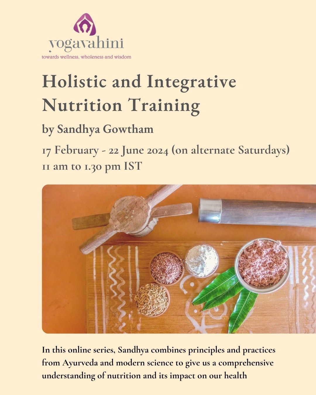 Nutrition training program